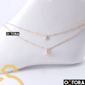 Anklet Gold Plated k18