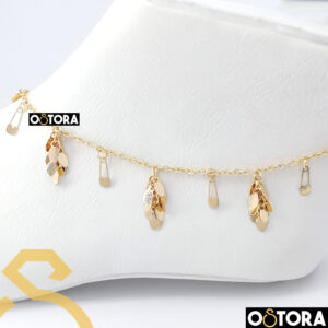 Chinese Anklet Gold Plated