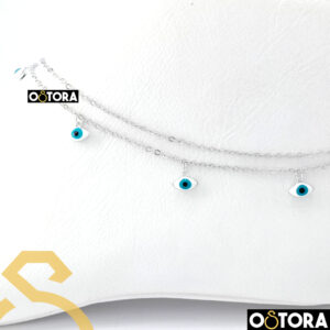 Chinese Anklet Platinum Plated