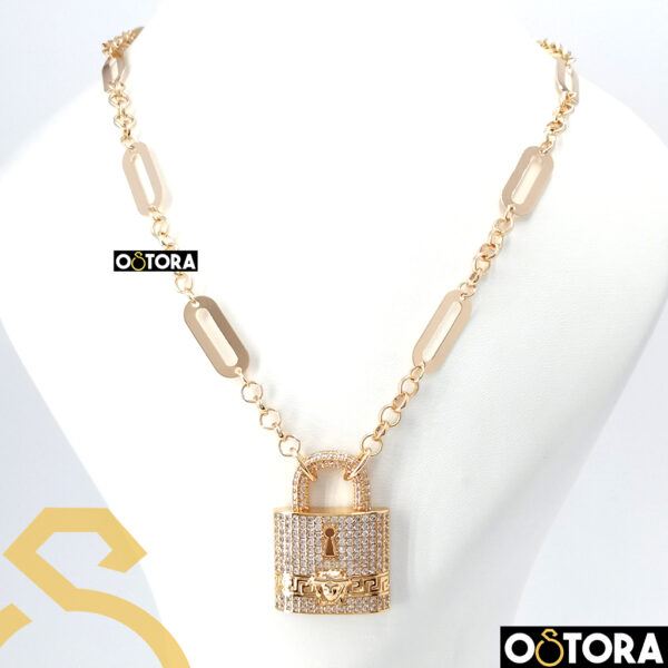 Necklace Gold Plated k18