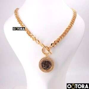 Necklace Gold Plated k18