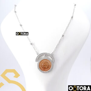 Necklace Platinum plated