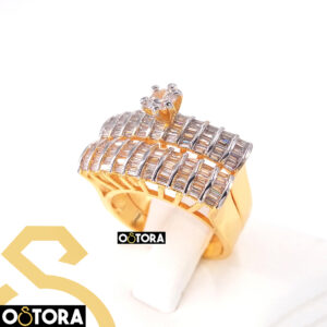 Ring Gold Plated k18 for woman