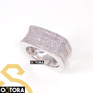 Platinum plated accessory ring