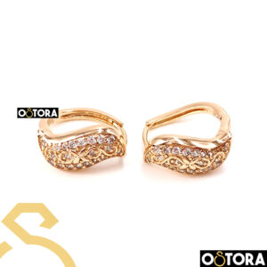 Earring Gold Plated k18 For Woman From XP