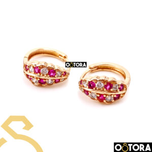 Earring Gold Plated k18 For Woman From XP