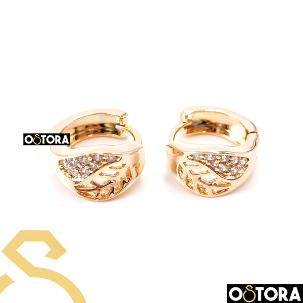 Earring Gold Plated k18 For Woman From XP