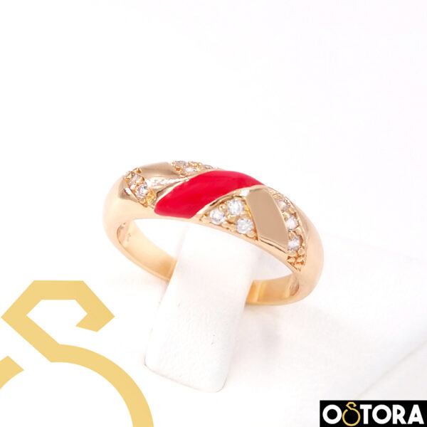 Ring Gold Plated k18 For Woman From XP