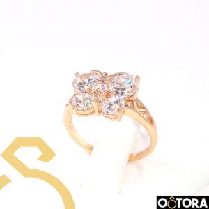 Ring Gold Plated k18 For Woman From XP