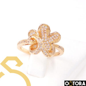 Ring Gold Plated k18 For Woman From XP