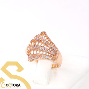 Ring Gold Plated k18 For Woman From XP