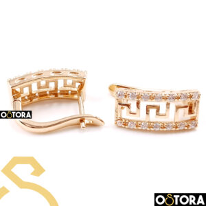 Earring Gold Plated k18 For Woman From XP