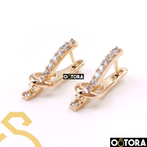 Earring Gold Plated k18 For Woman From XP