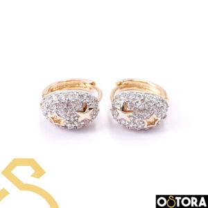 Earring Gold Plated k18 For Woman From XP