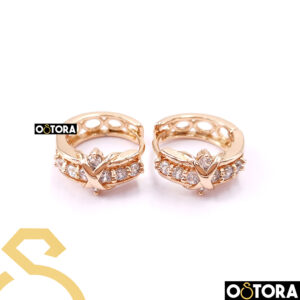 Earring Gold Plated k18 For Woman From XP