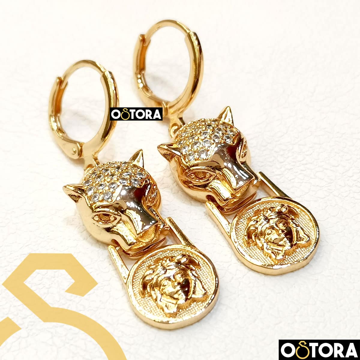 Chinese-Earring-Gold-Plated-for-woman