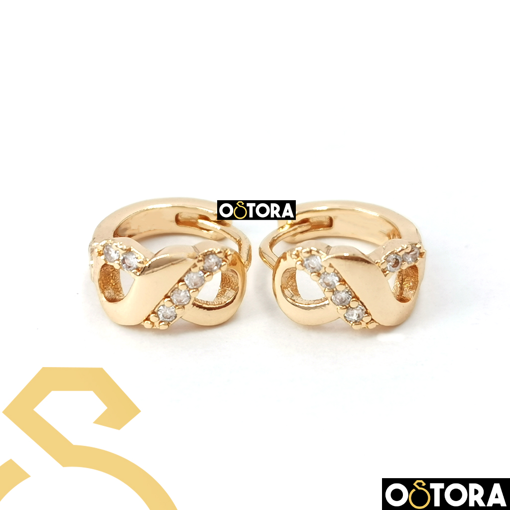 Earring-Small-clip-Gold-Plated-for-woman